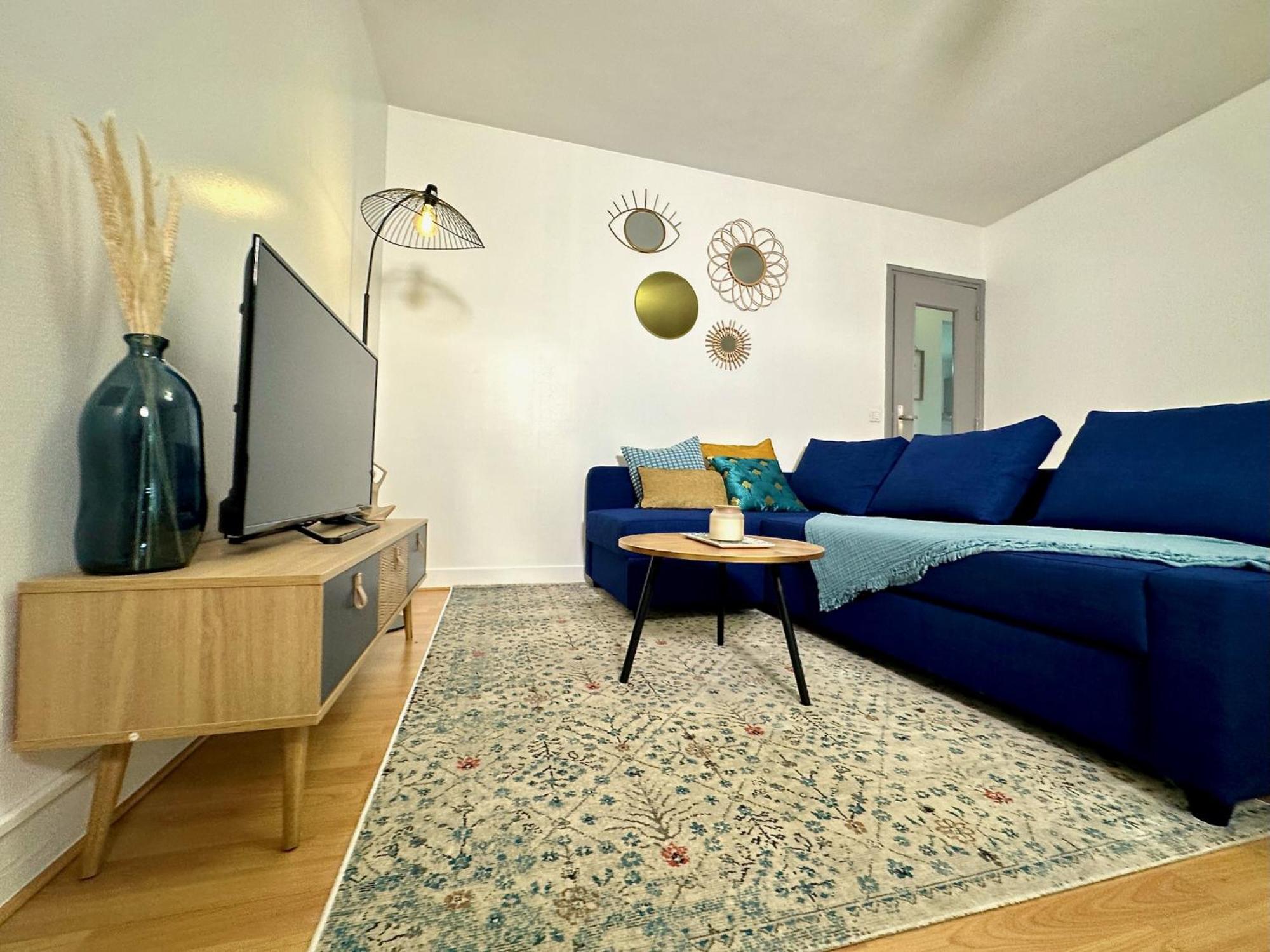 Apartmán Le Bleu Soleil - A 2 Min Du Metro - 7 Min De Paris Maisons-Alfort Exteriér fotografie