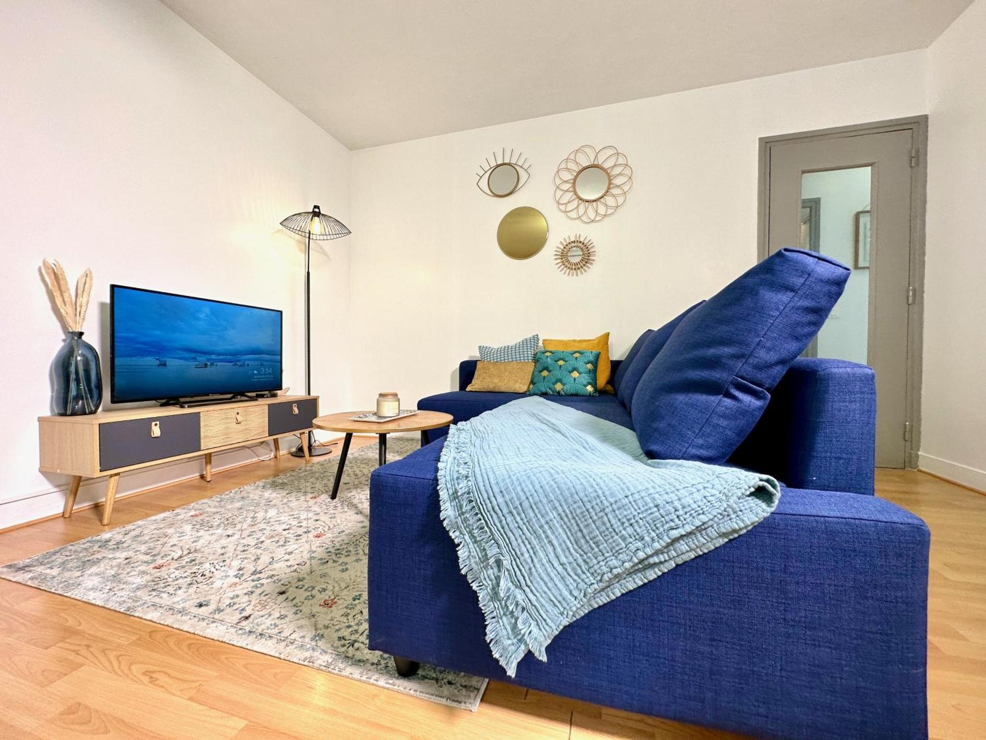 Apartmán Le Bleu Soleil - A 2 Min Du Metro - 7 Min De Paris Maisons-Alfort Exteriér fotografie